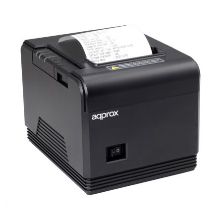 IMPRESORA POS80AM USB/SERIE AUT. NEGRO APPROX IMPRESORA POS80AM USB/SERIE AUT. NEGRO APPROX